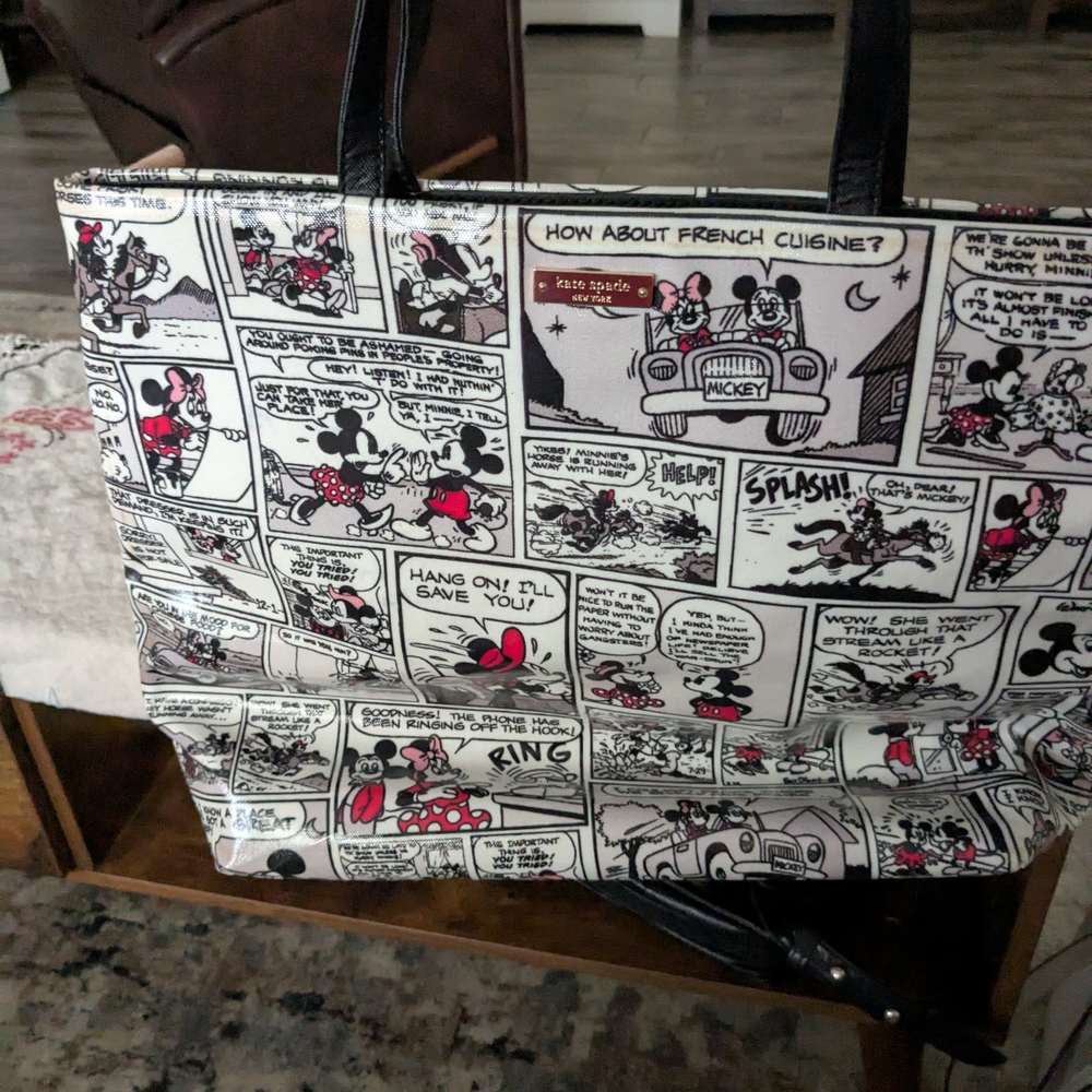Kate Spade Comic Print Tote Bag
